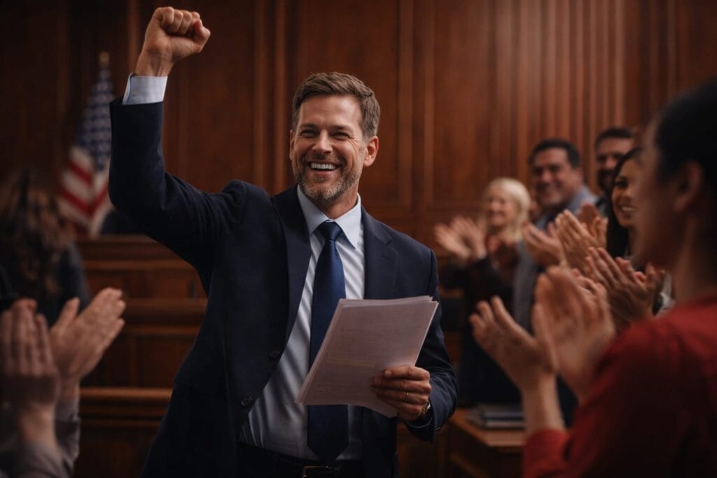 DUI Lawyer Success Celebration in Orange County