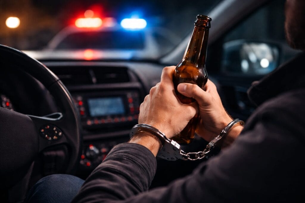 DUI Traffic Stop and Arrest in Orange County