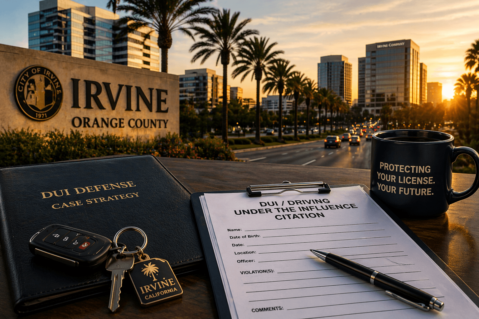 Irvine Orange County DUI Lawyer Defense Consultation