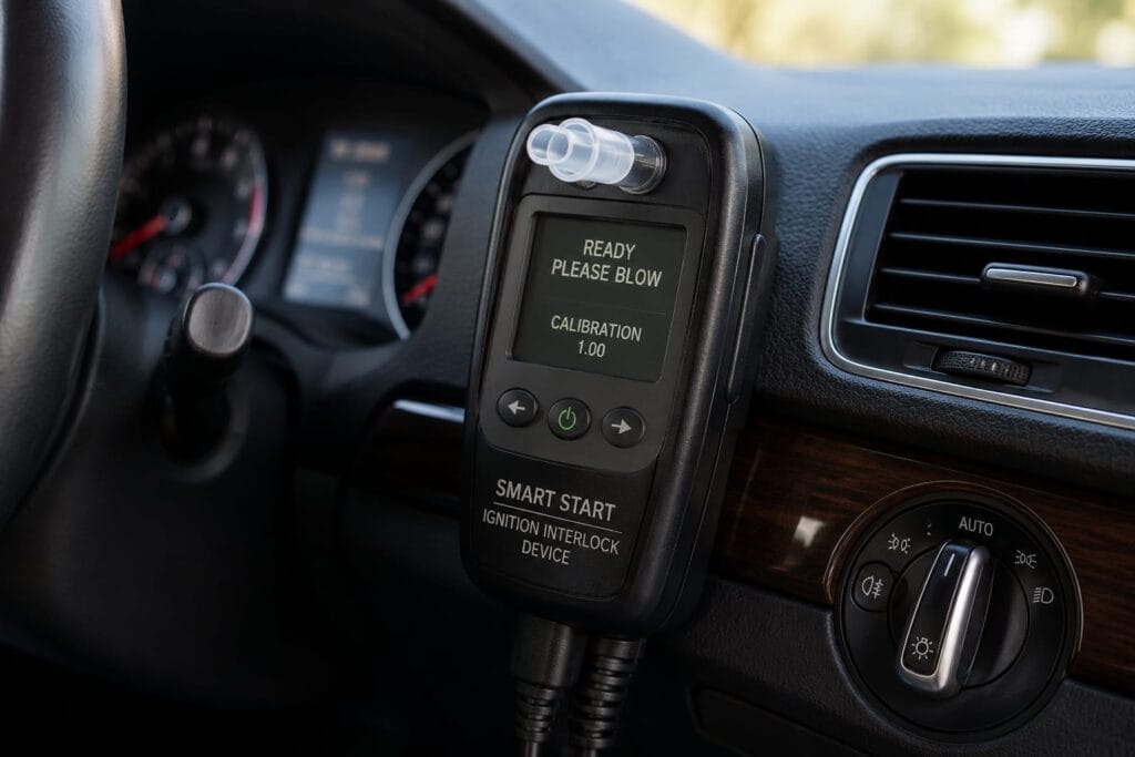 Smart Start ignition interlock device required after California DUI conviction under AB 366 extended through 2033